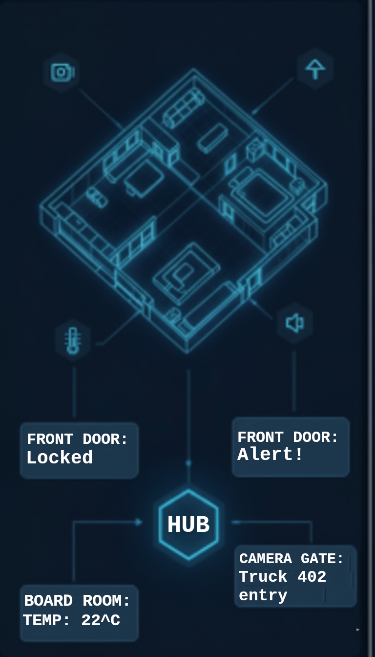 Unified Control Hub Smart Home Diagram